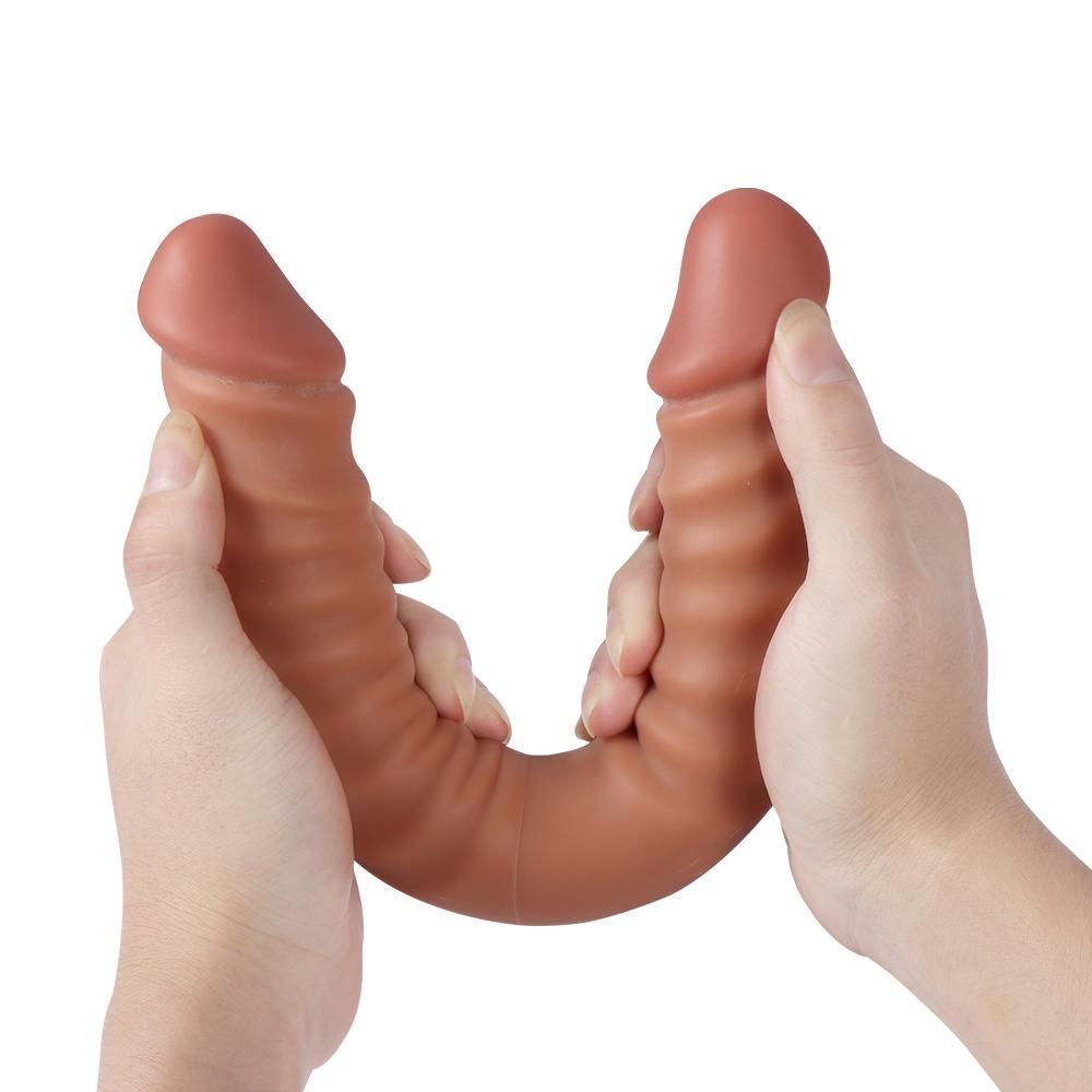 Double Silicone Dildo (34cm x 3.5cm)