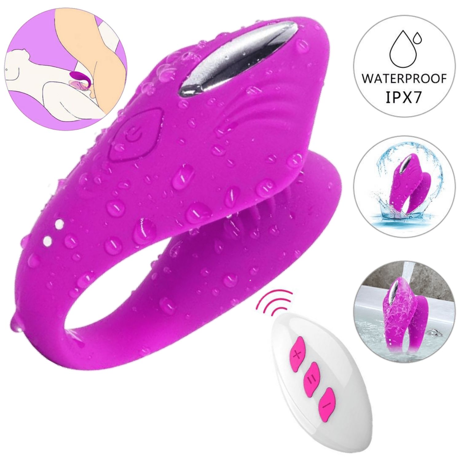 IntoMeSee Couples Remote Vibrator