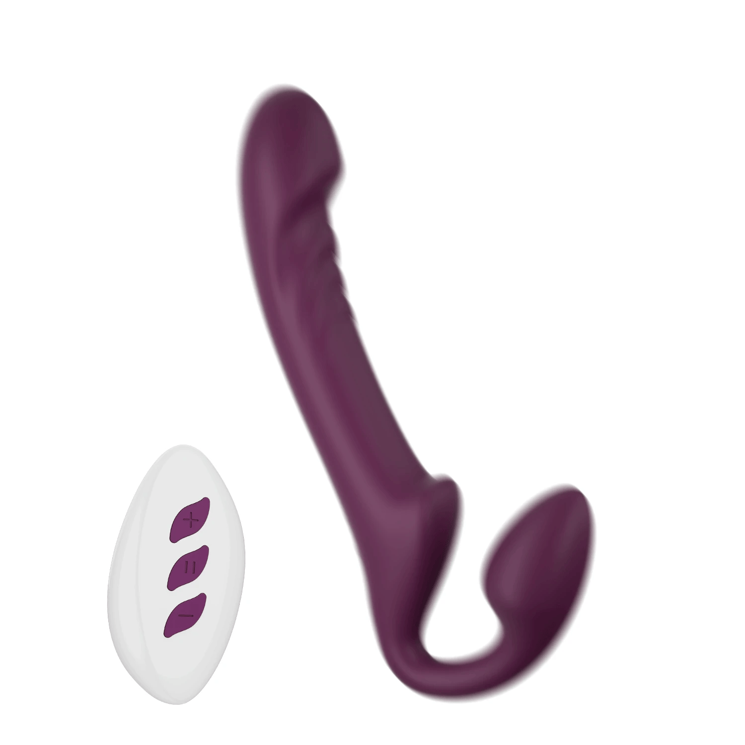 Love Bliss Hunny 360°Rotating Vibrating Strapless Strapon Remote Control Vibrator