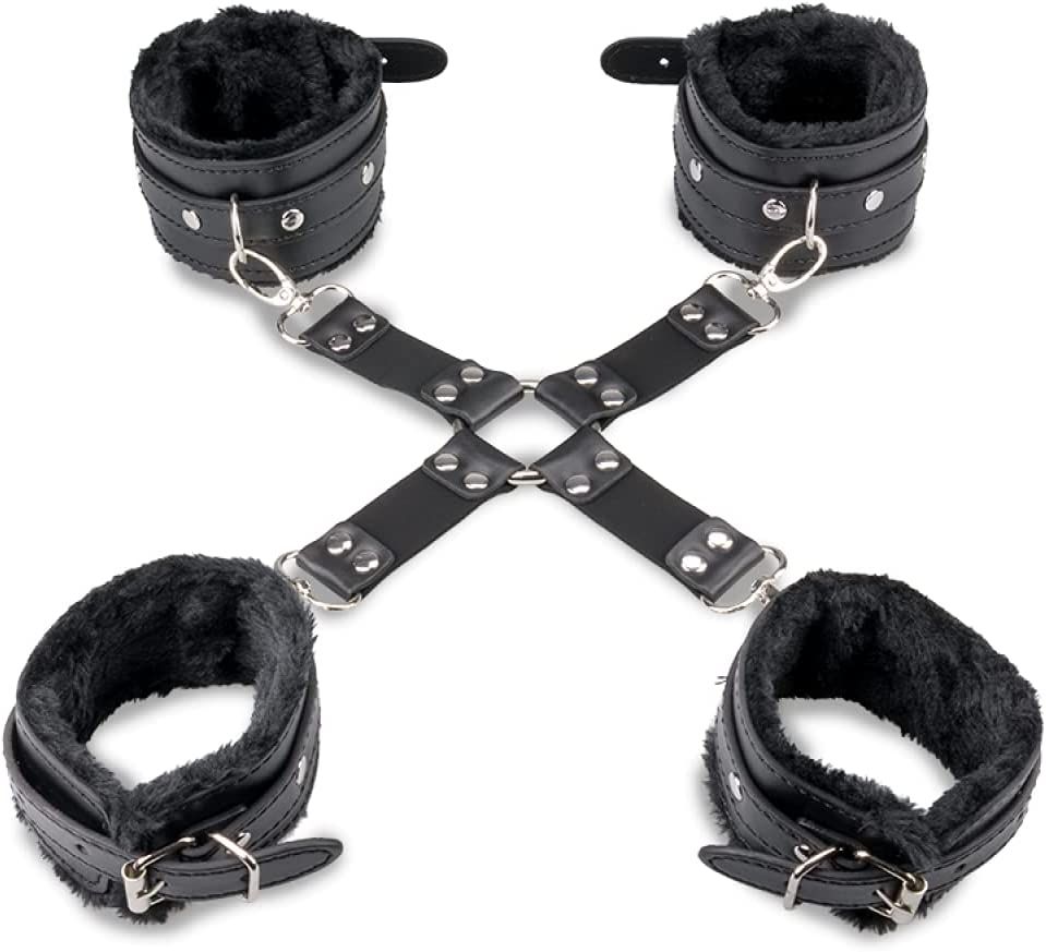 All night long: Premium Steady Black BDSM 5 Piece Kit