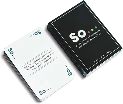So Cards – A Collection Of Questions For Deeper Discussions