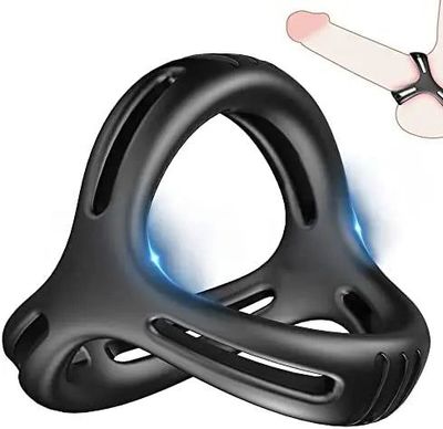 3 in 1 Stay Hard Cock Ring