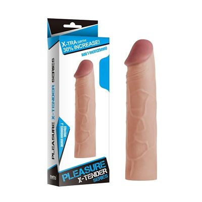Add 2.5 cm Pleasure X Tender Penis Sleeve Add 2.5 cm Pleasure X Tender Penis Sleeve