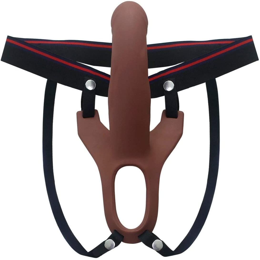 Brown Strap On Dildo