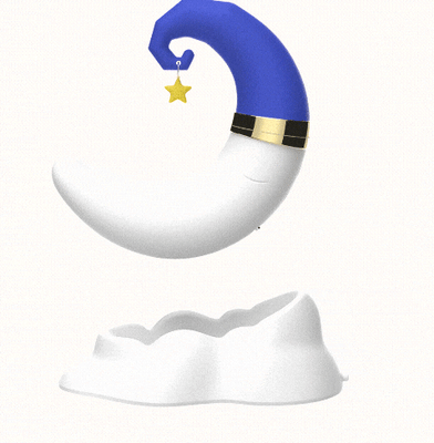 Magic Moon Luxury Suction Vibrator