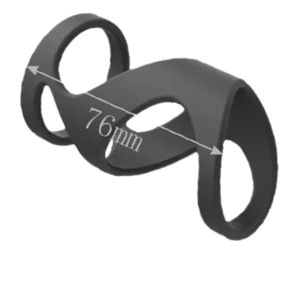 Double Ring of Pleasure Cock Ring