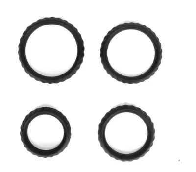 The Ultimate King Cock Ring Set ( 4 Cock Rings)