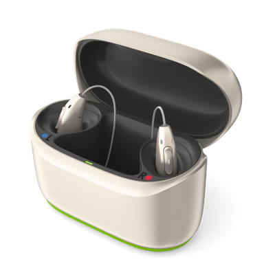 Phonak ChargeGo RIC Infinio from Clarity Hearing Care