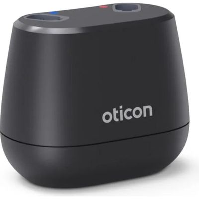 Oticon Intent Desktop Charger front product view on a white background