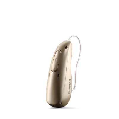 Phonak Infinio Ultra Sphere charging and accessory view