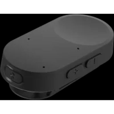 Starkey StarLink Edge Remote Microphone angled product view on a white background