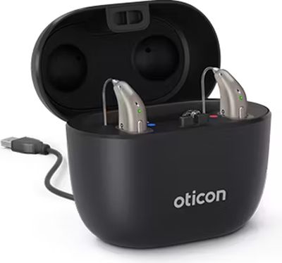Oticon Intent SmartCharger portable charging case product view