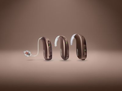 Oticon Verit zinc-air battery hearing aid family including miniRITE T, miniBTE T, and BTE T styles