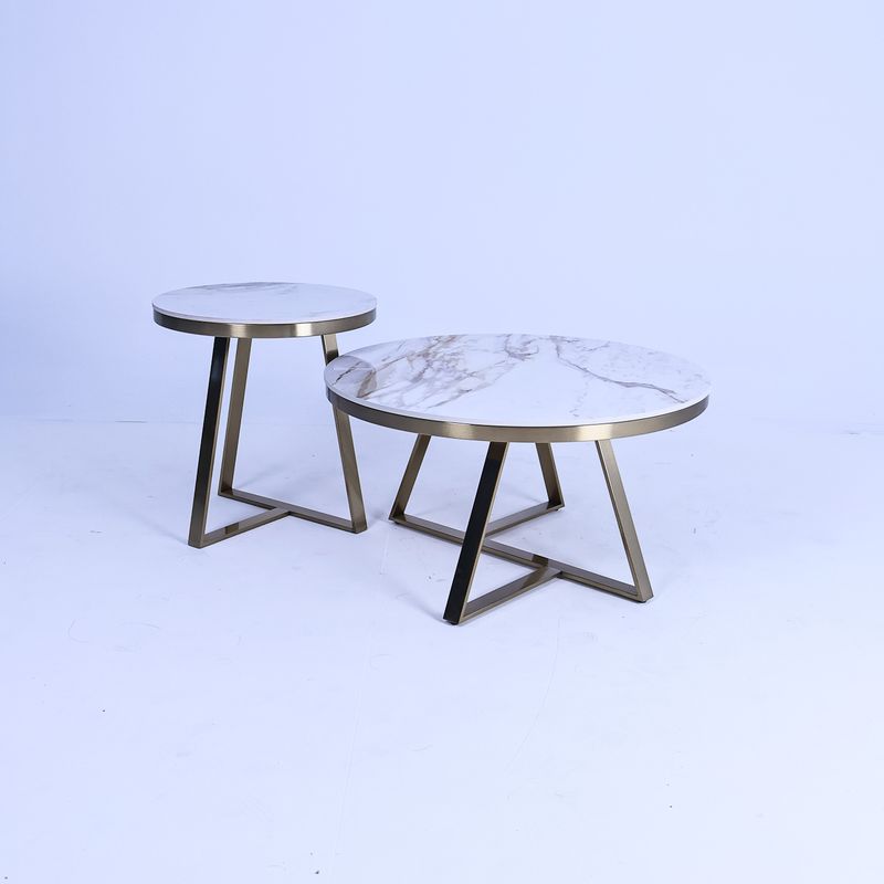 Milano Round Nesting Coffee Tables Milano Round Nesting Coffee Tables