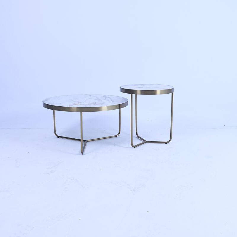 Philippe Round Nesting Coffee Tables Philippe Round Nesting Coffee Tables