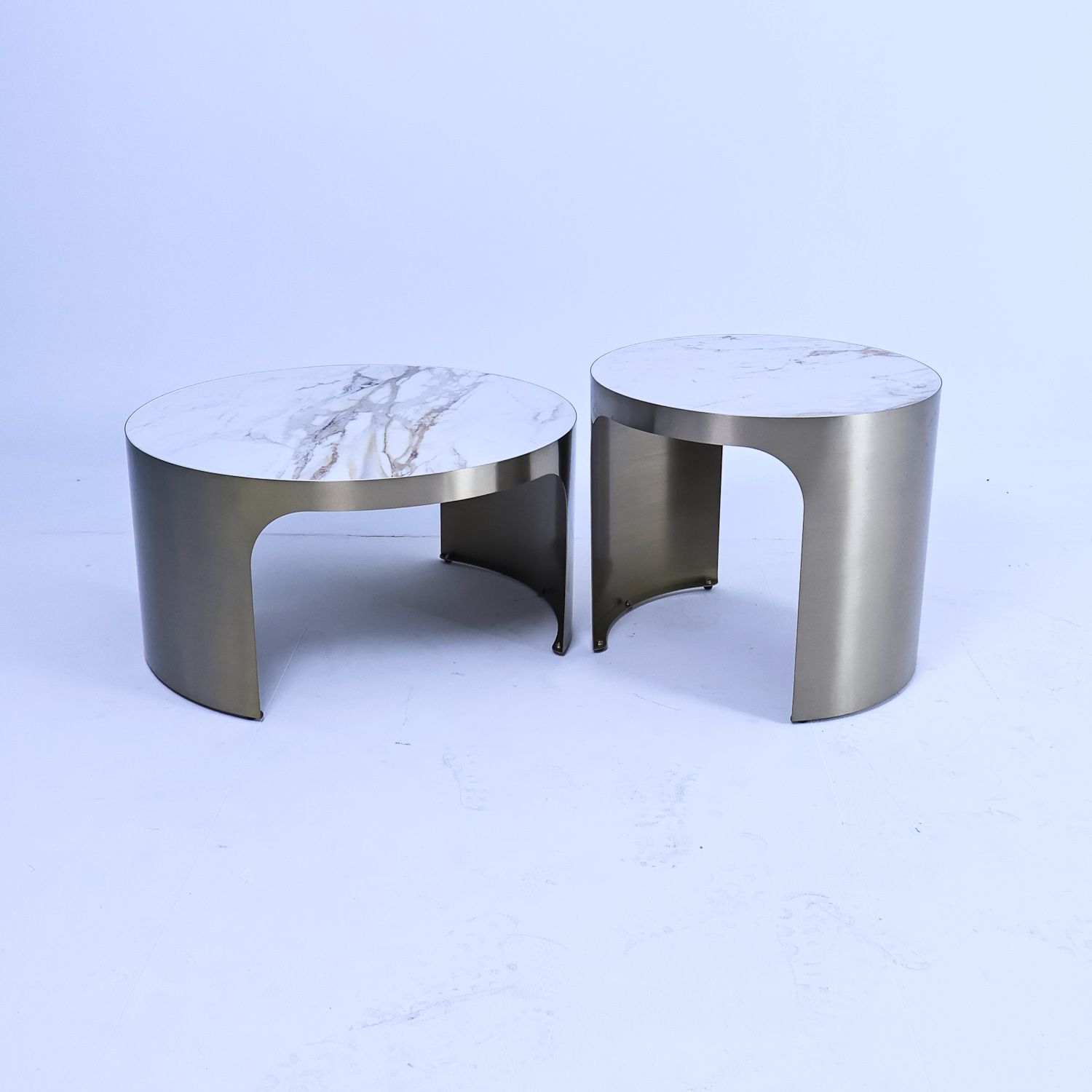 Tiffany Round Nesting Coffee Tables