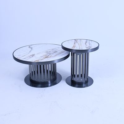 Raffles Round Nesting Coffee Tables