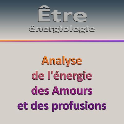 Séminaire E9-J4 Analyse de l&#39;énergie des Amours et des profusions