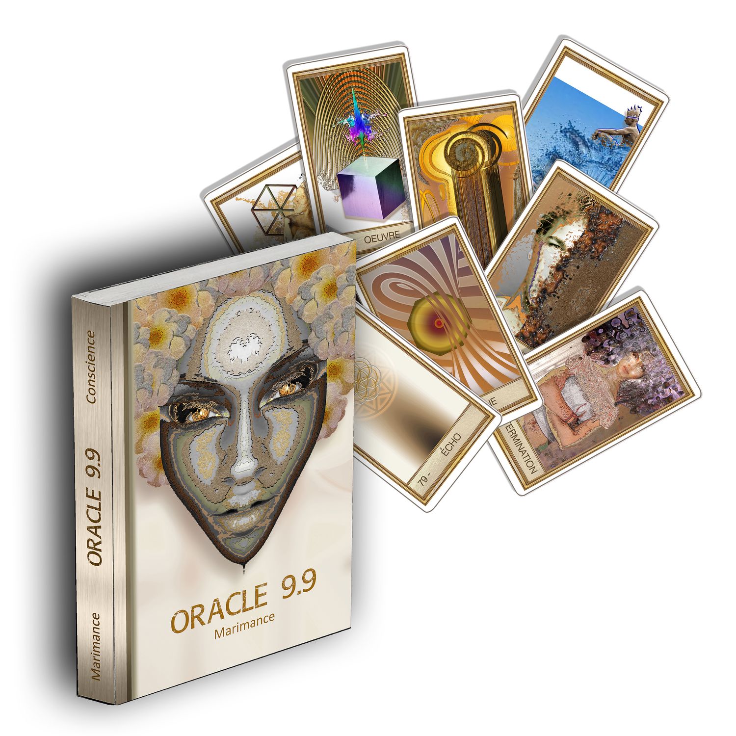 ORACLE 9.9 / 1 livre + 1 jeu de 81 cartes