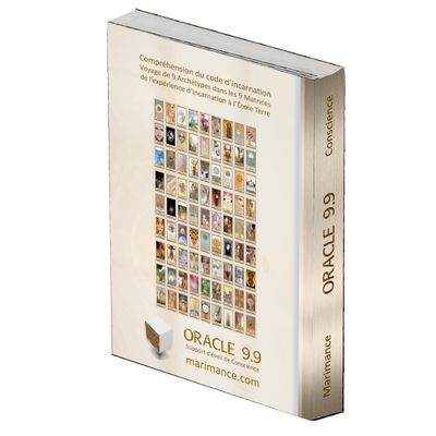 Livre ORACLE 9.9 + 1 jeu de 81 cartes