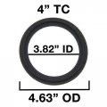 4" Siicone Gasket For 4" Cap Logic Cap