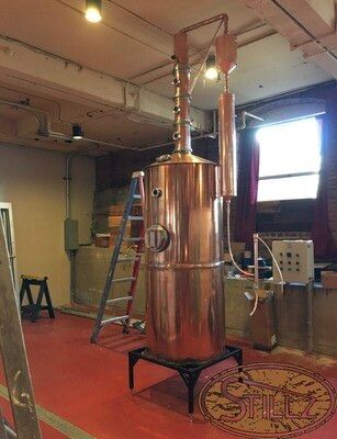 Stillz 250 Gallon Copper Still Stillz 250 Gallon Copper Still