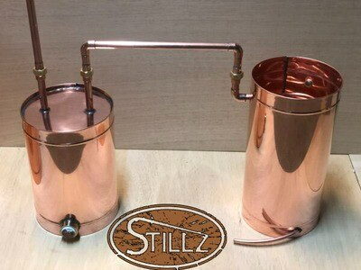 25 Gallon CAP Logic Copper Still – Premium Copper Moonshine & Whiskey Still
