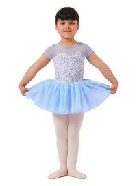 M1554C FLORAL CP SLV TUTU