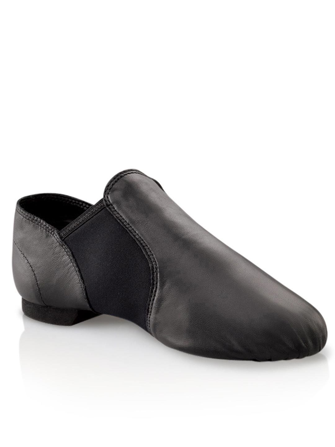 EJ2A SLIP-ON JAZZ ADULT, COLOR: BLK, SIZE: M, WIDTH: 10.5