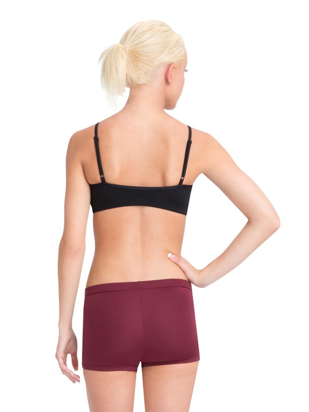 TB102 CAMISOLE BRA TOP WOMEN, Color: BLK, Size: XSA
