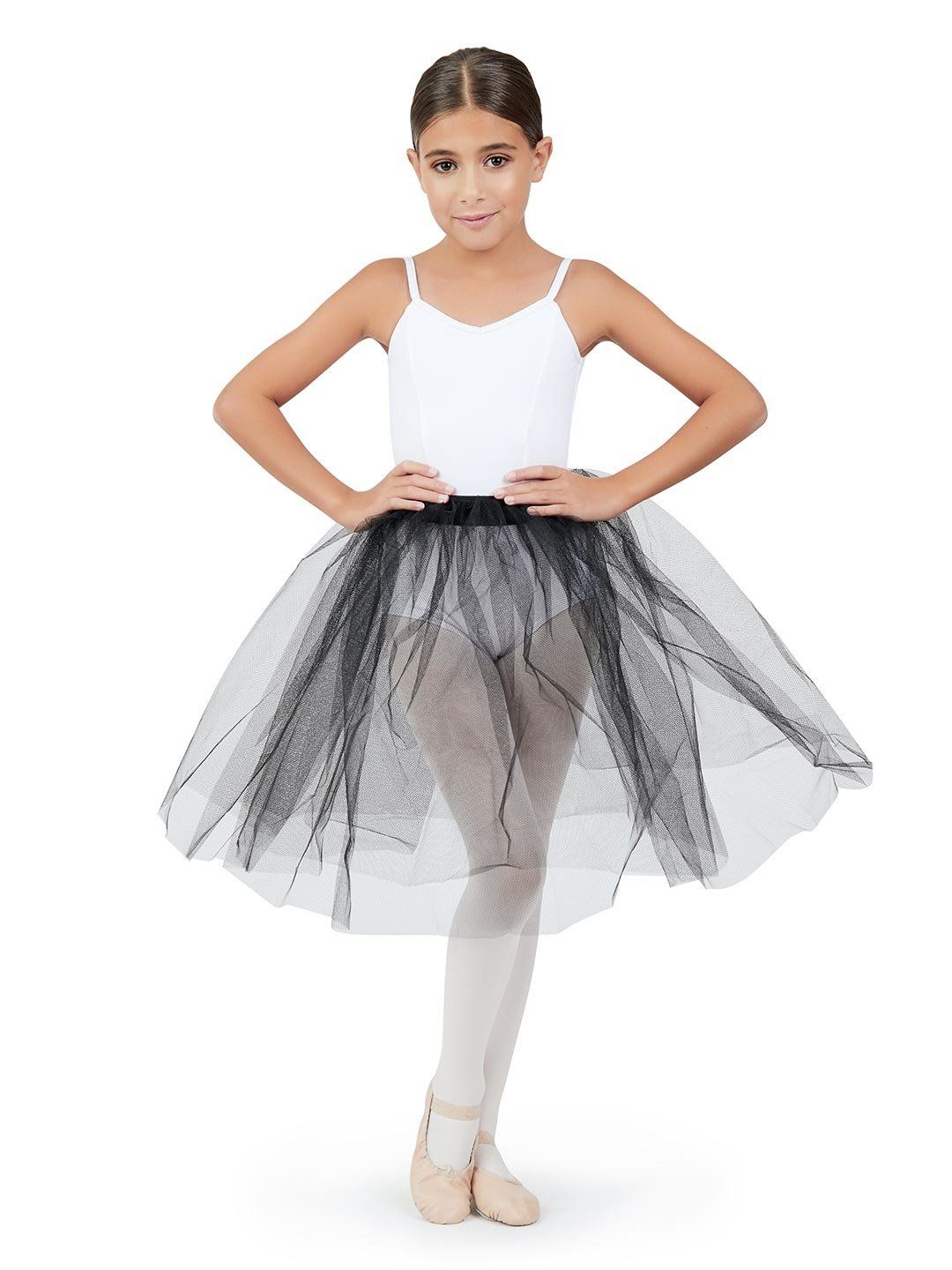9830C ROMANTIC TUTU- GIRLS, Color: BLK, Size: ONE