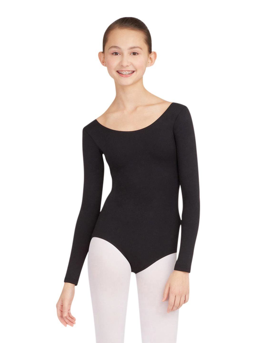 TB135 LONG SLEEVE WOMEN, Color: BLK, Size: XSA