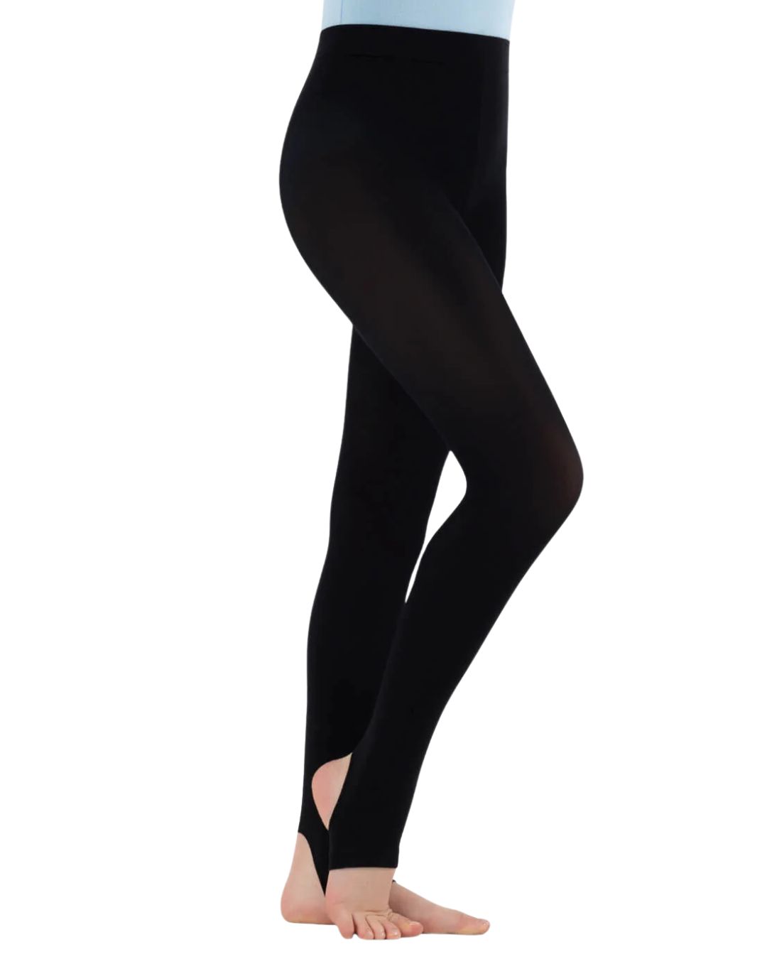 1961C Ultra Soft Stirrup Tight, Color: BLK