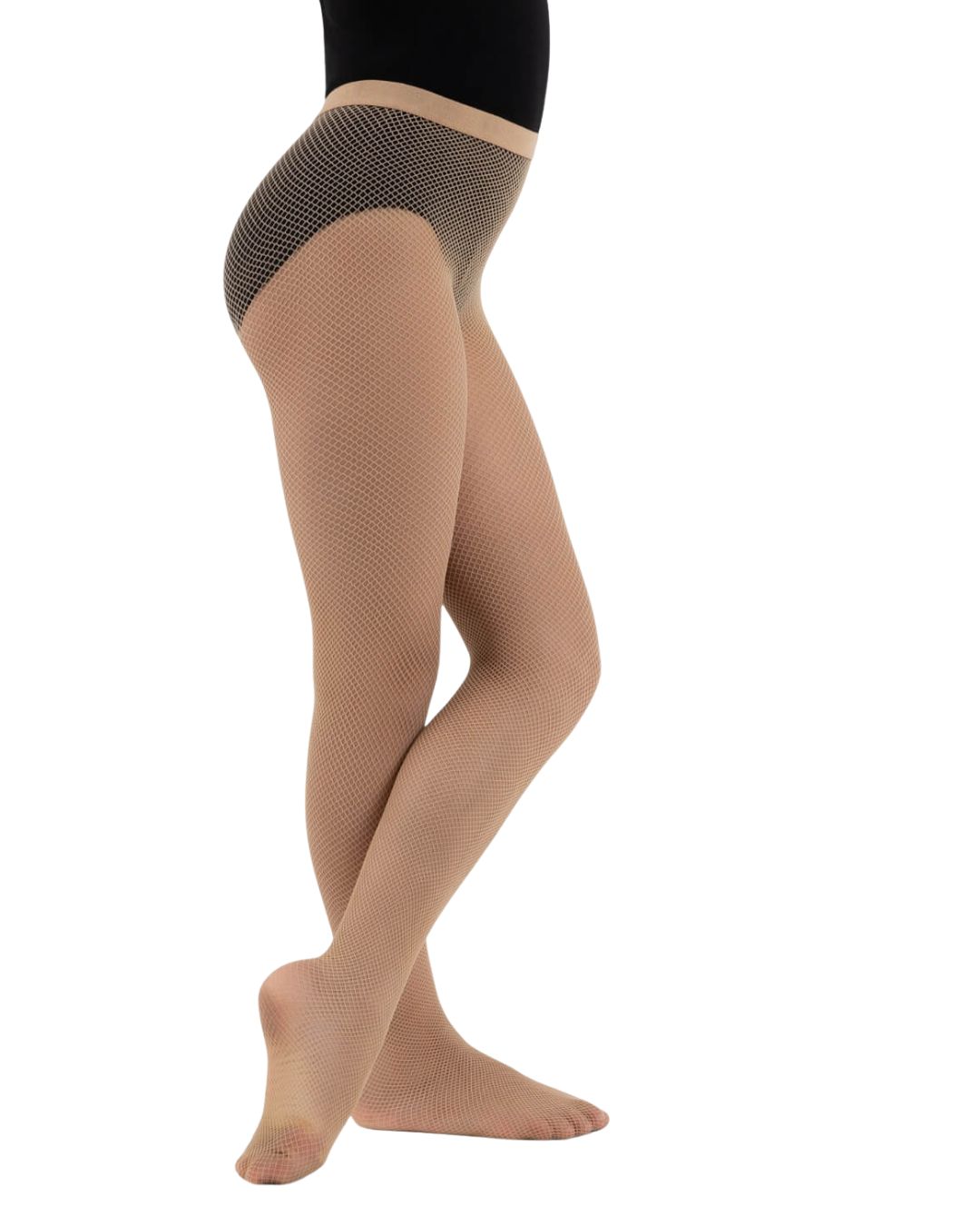 3407C STUDIO BASIC FISHNET TIGHT, Color: CAR