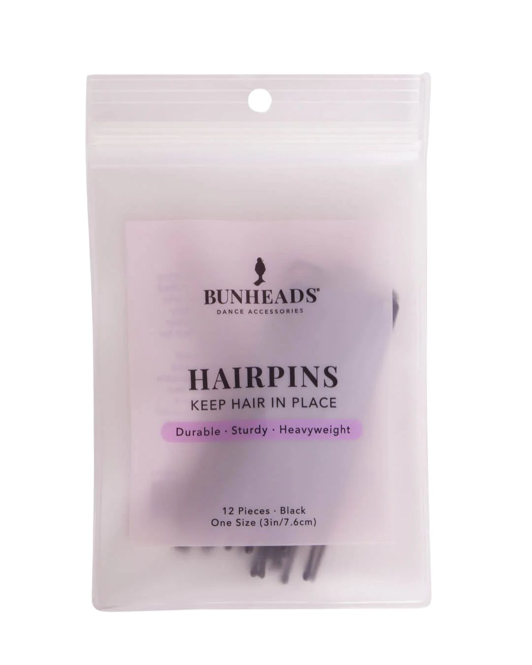 BH1713 HAIRPINS BROWN 3&quot;