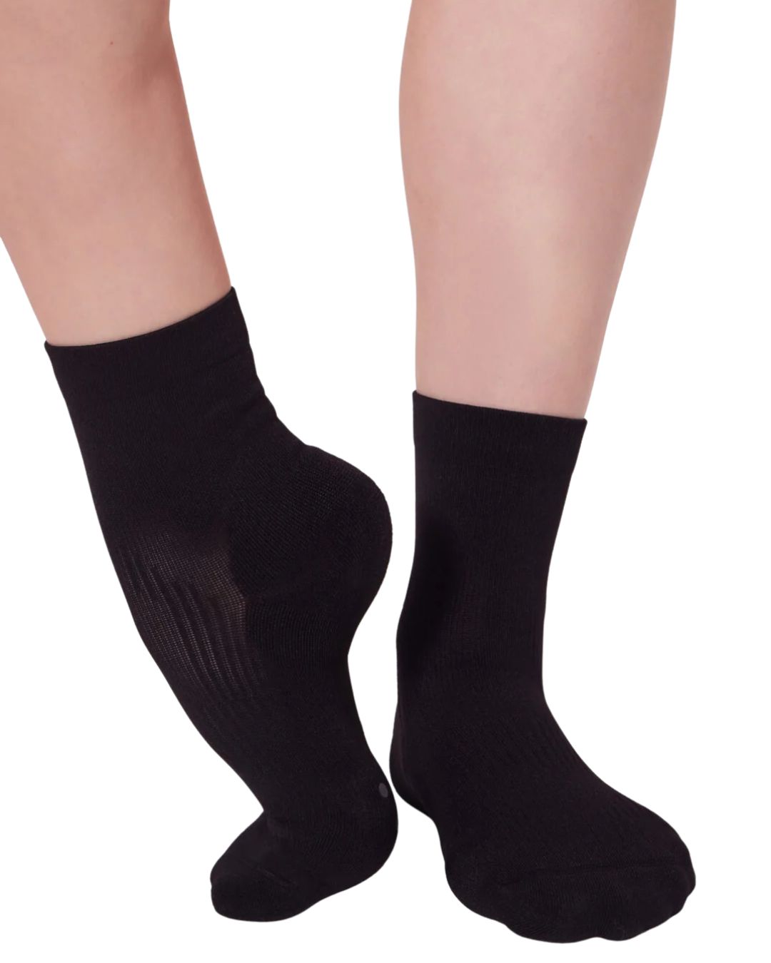 H072 LIFEKNIT SOCK, Size: XSA, Color: BLK