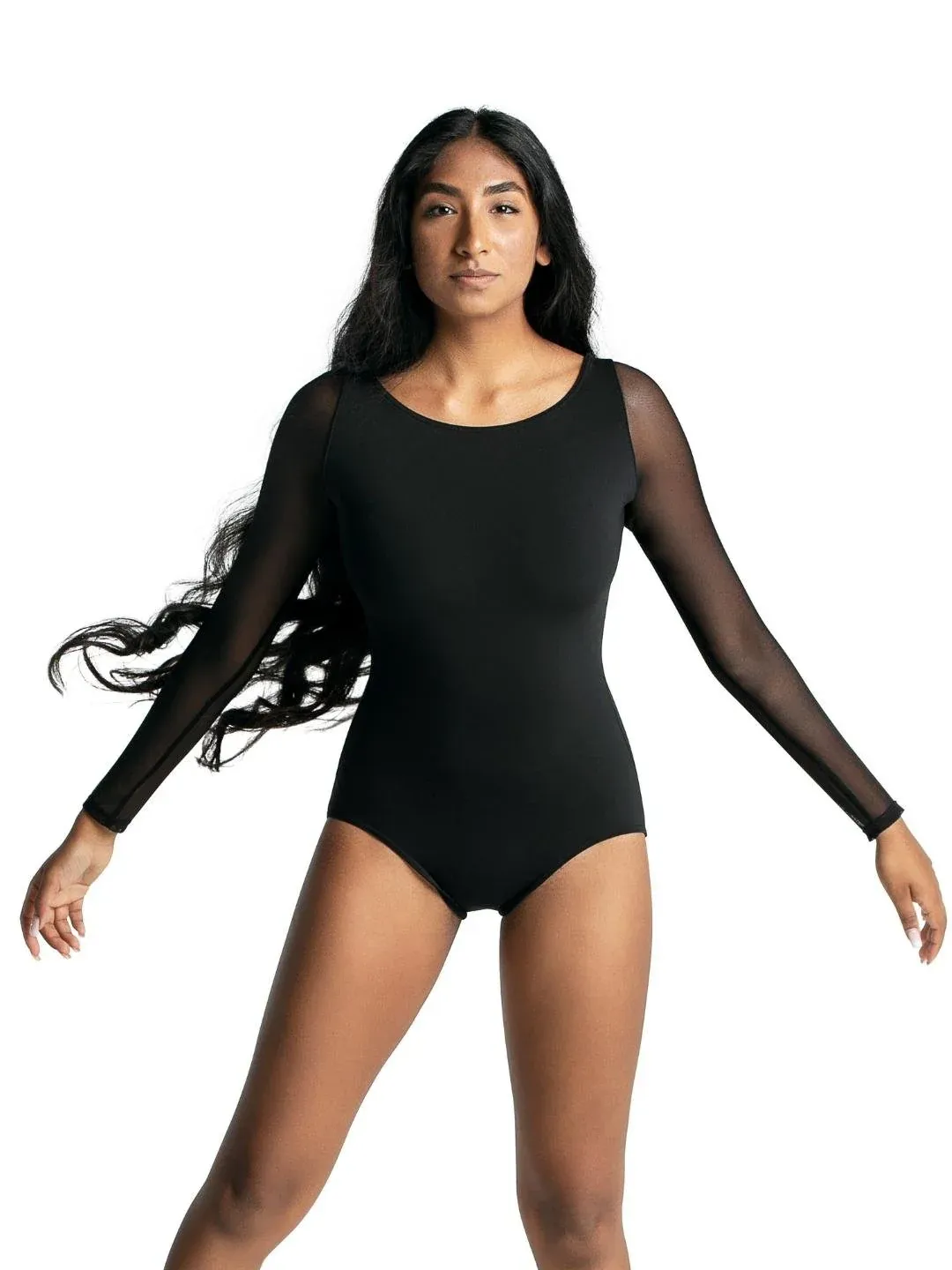 MC832W MESH LONG SLV LEO