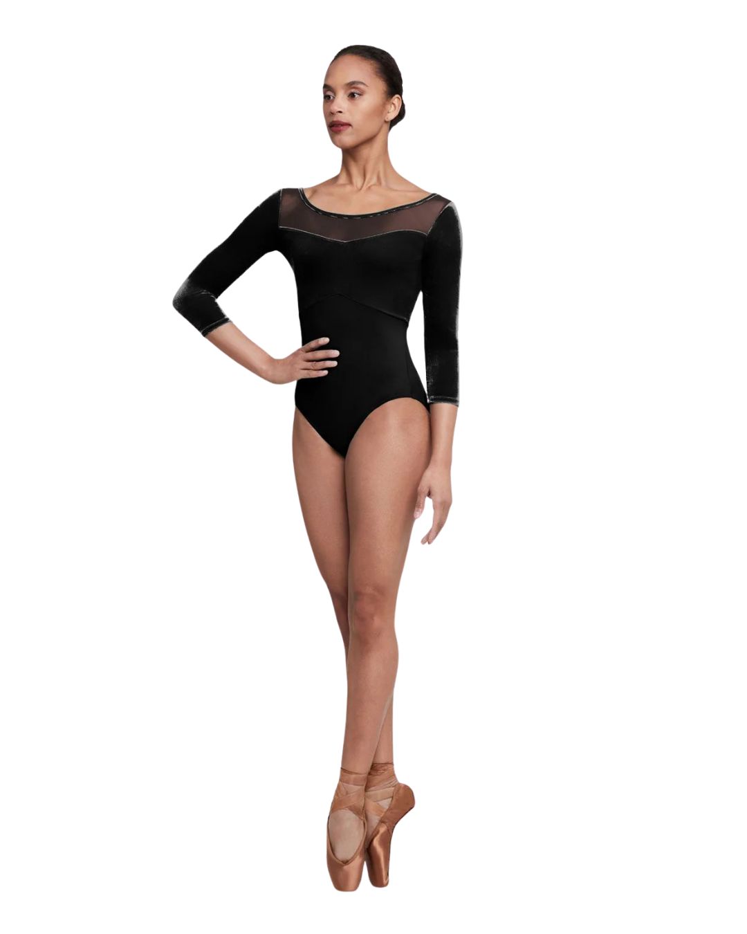 L5236 SCOOP NK 3/4 SLV LEO