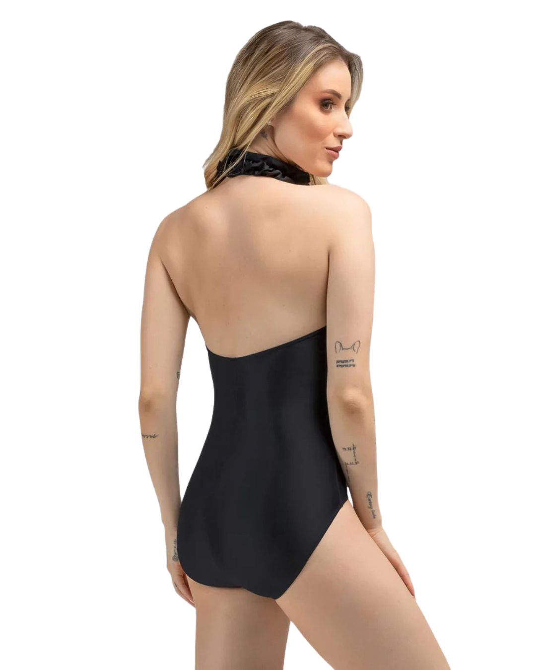 RDE2680 RUFFLE NECK LEO