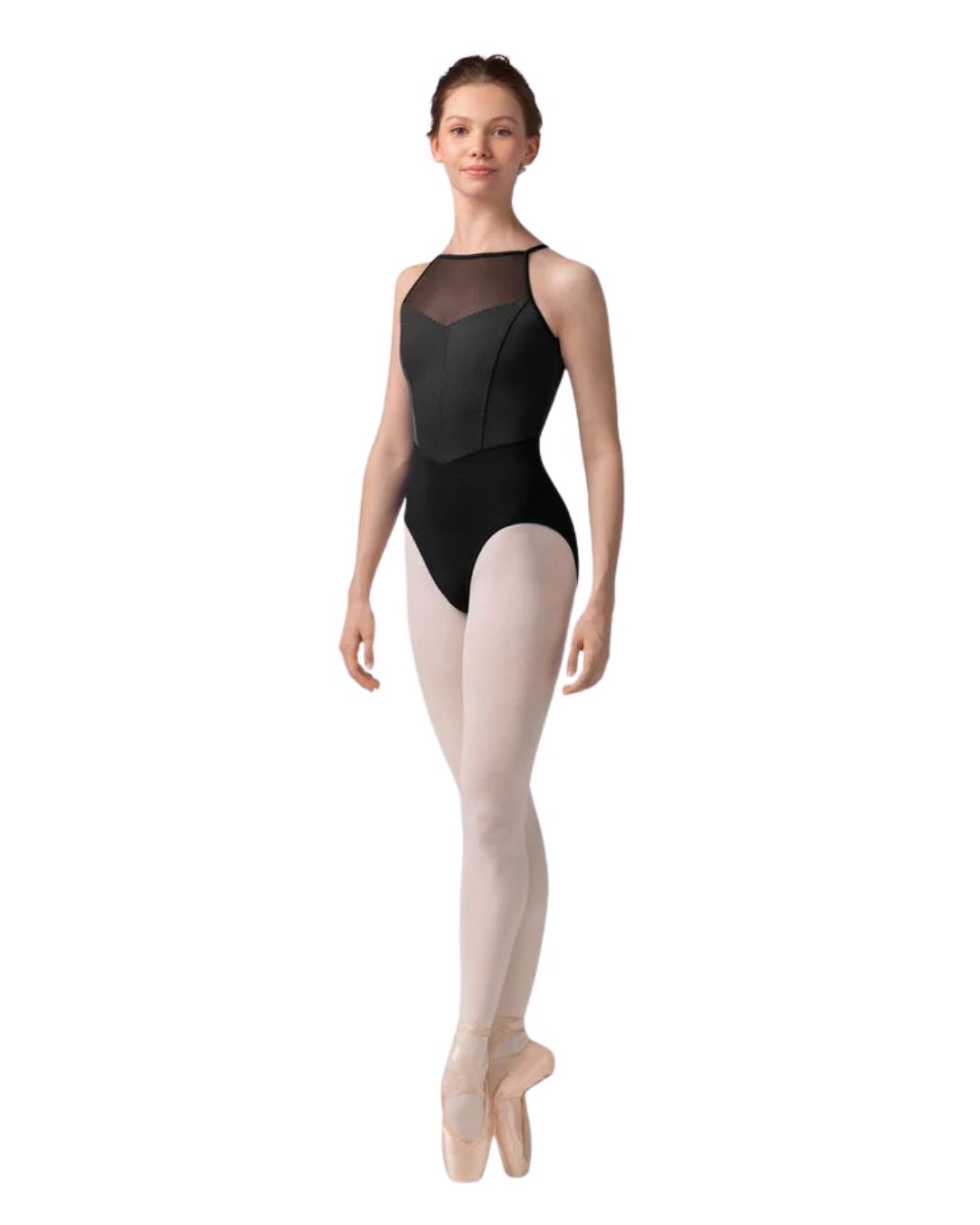 M40001LM SWEET HEART STRIPE BODICE LEO