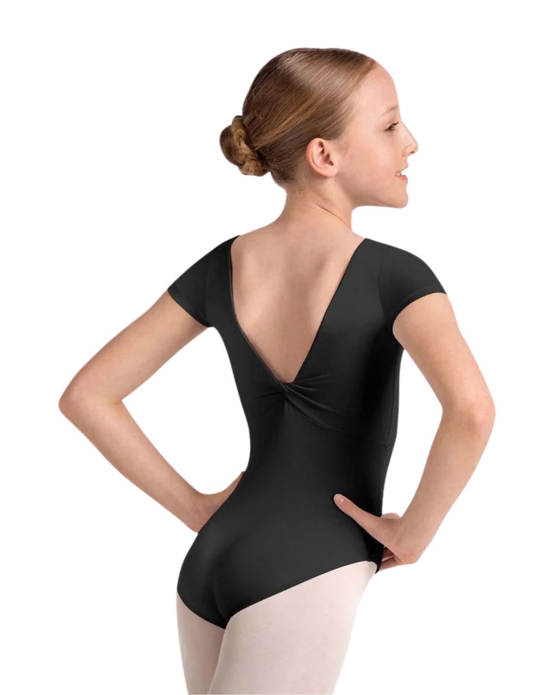 M20005CB PLAIN TWIST BACK LEO