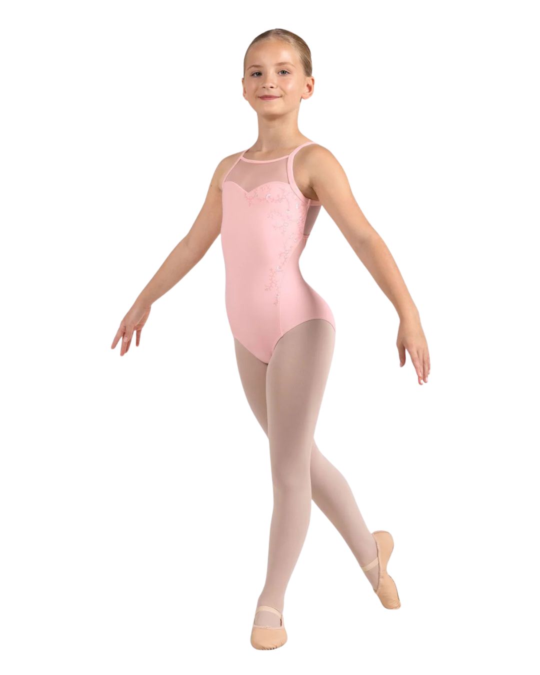 CL4237 HI NECK MESH BK