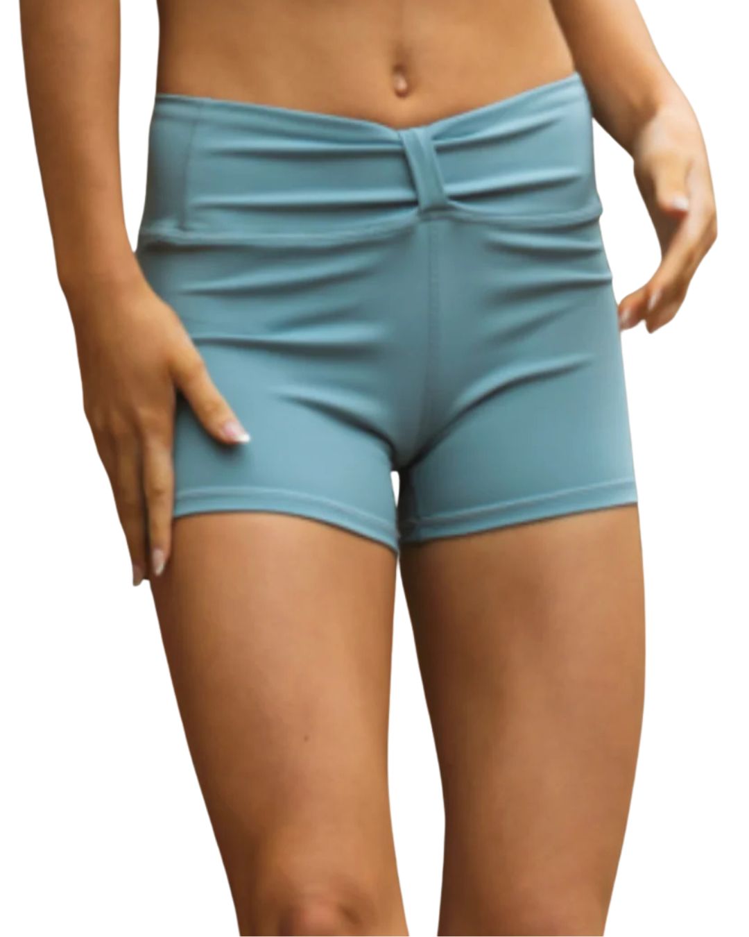 B4205 LILY SHORT, Color: VINTAGE BLUE, Size: AS