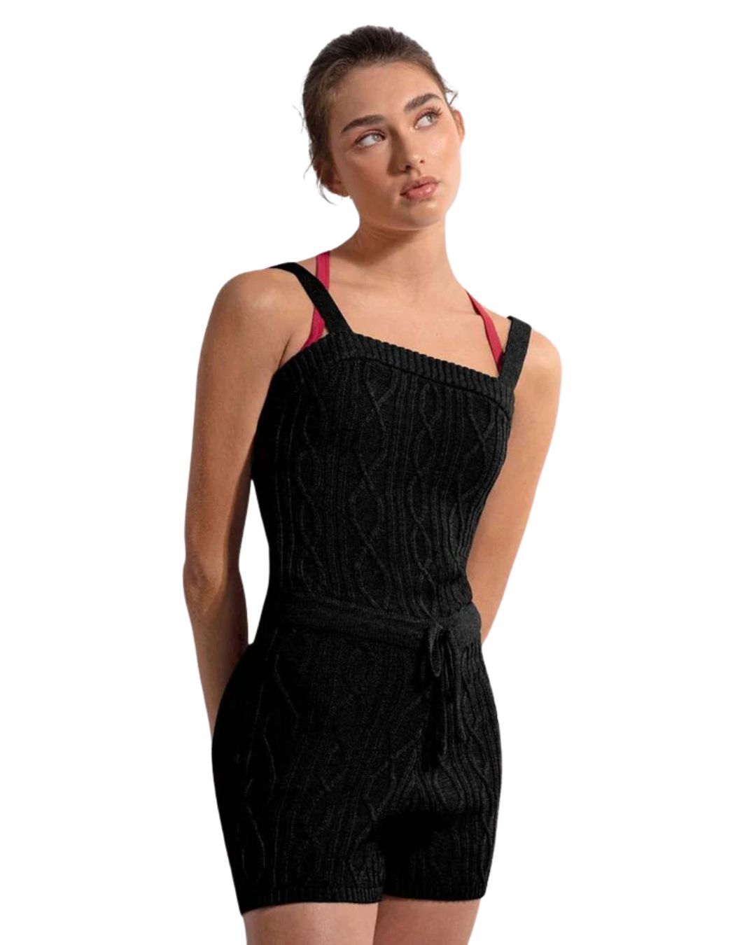 U12004  KNIT SHORT UNITARD