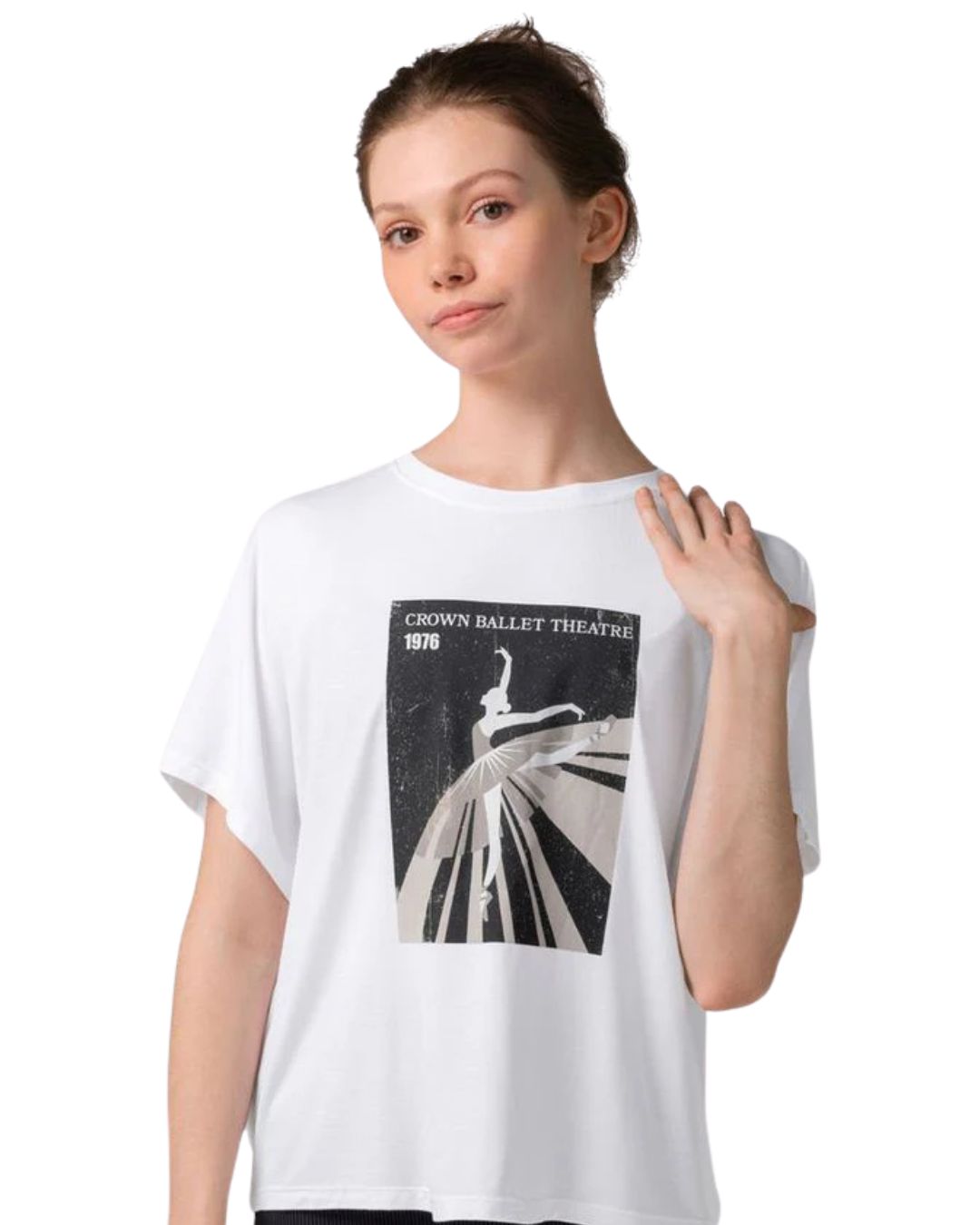 M30003L VINTAGE PRINT TEE