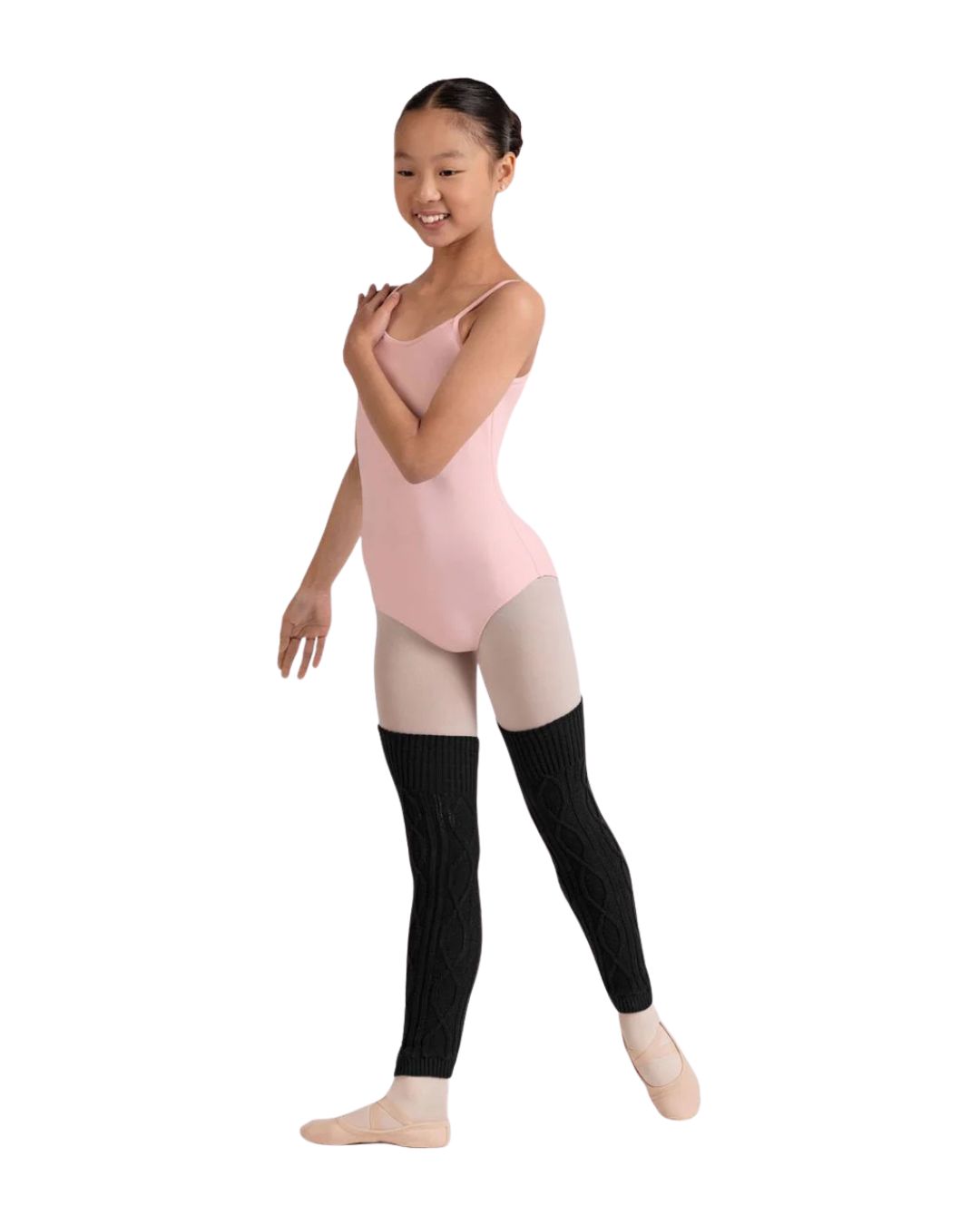 CW11001 KNITTED LEG WARMER, Color: BLK, Size: ONE