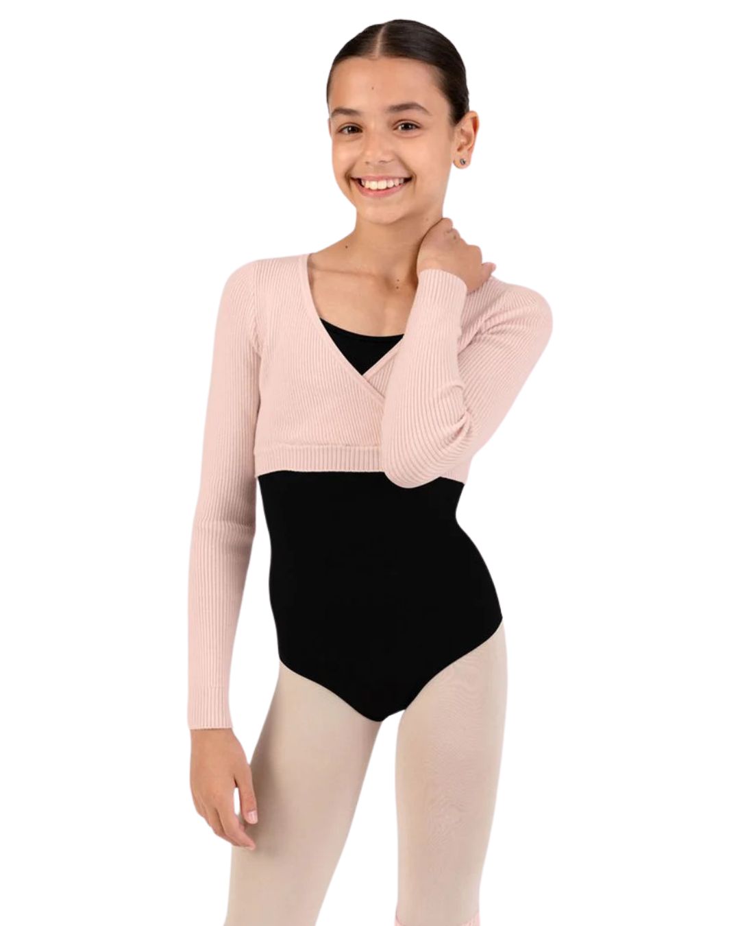 CZ30019 FIXED WRAP SWEATER