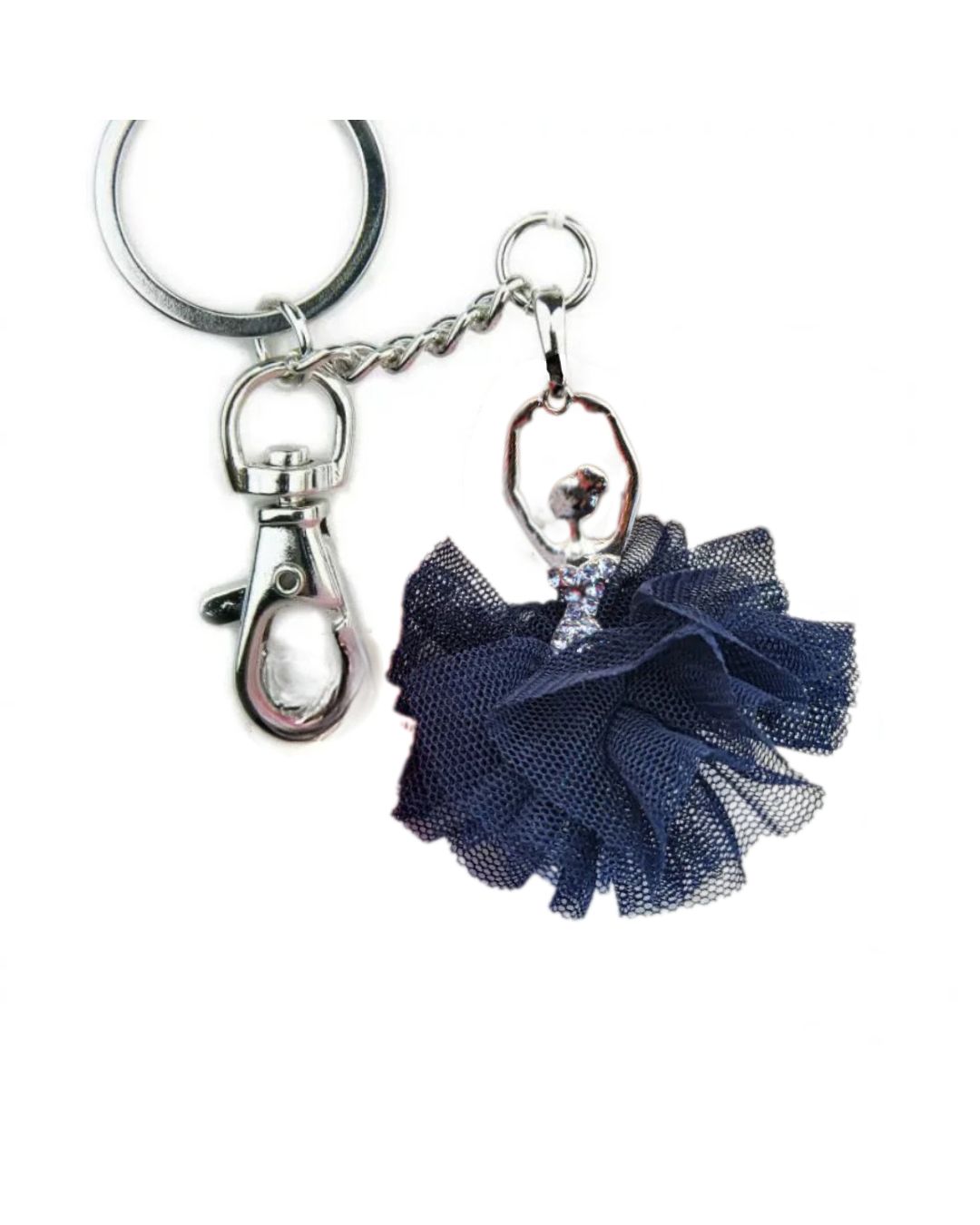 ADS108 TUTU KEYCHAIN, Color: BLACK