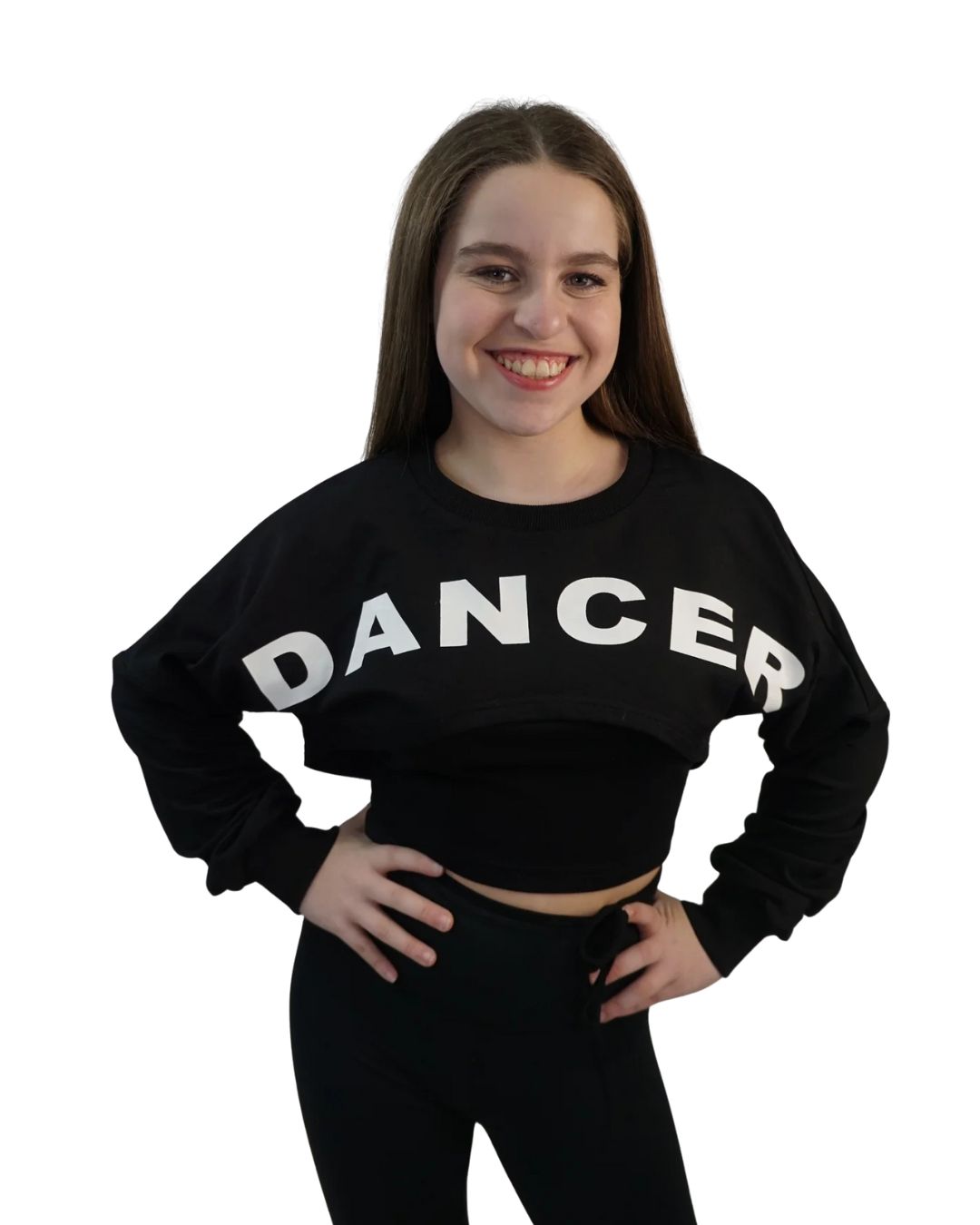888G DANCER LONG SLV CROP 