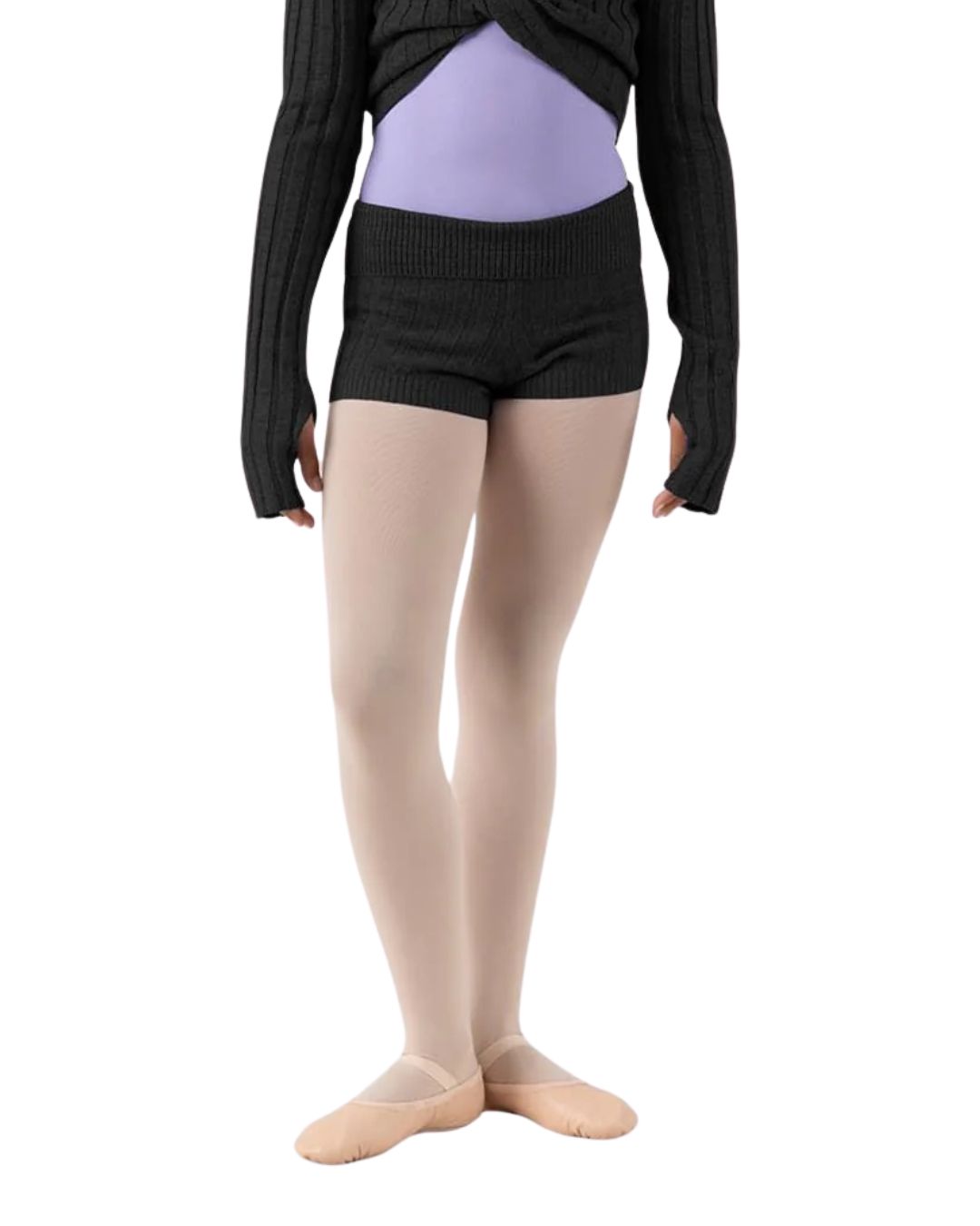 CR1054 KNIT ROLL WAIST SHRT